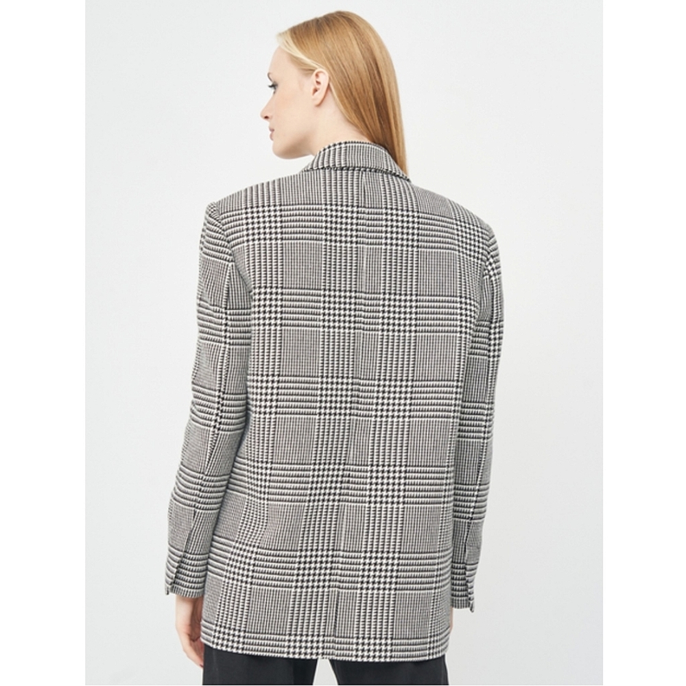 Zara Oversized Checkered Blazer - image 7